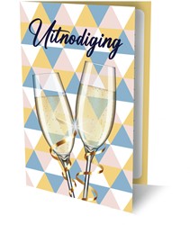 Uitnodiging Interstat Champagne 6 Stuk