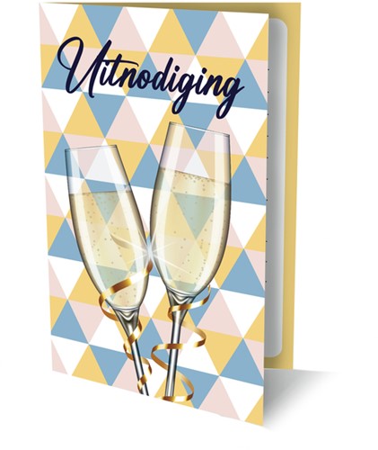 Uitnodiging Interstat Champagne 6 Stuk