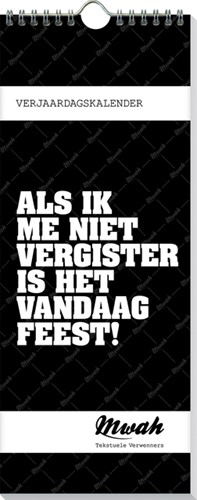 Verjaardagskalender Interstat Mwah 1 Stuk