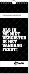 Verjaardagskalender Interstat Mwah 1 Stuk