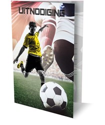 Uitnodiging Interstat Voetbal 6 Stuk
