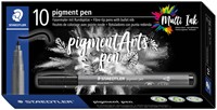 Fijnschrijver pigment pen intens zwart 1 Stuk