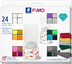 Klei Fimo Staedtler colourpack 24 kleuren 24 Stuk
