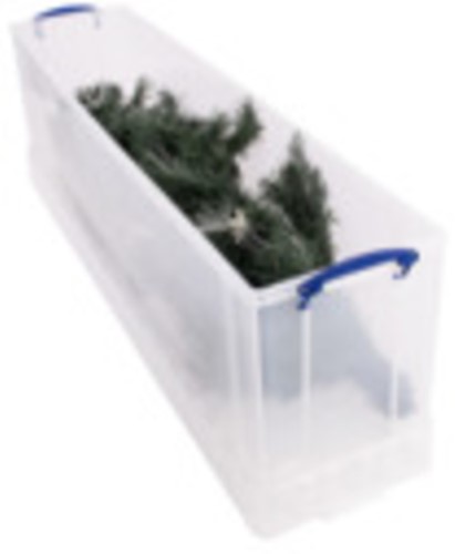 Opbergbox Really Useful 77 liter transparant wit 1 Stuk-2