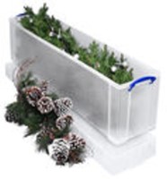 Opbergbox Really Useful 77 liter transparant wit 1 Stuk-3