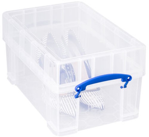 Opbergbox Really Useful 9l XL 395x255x205mm tr wt 1 Stuk-2