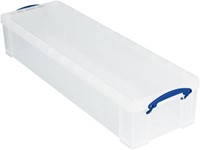 Opbergbox Really Useful 22 liter transparant wit 1 Stuk