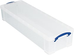 Opbergbox Really Useful 22 liter transparant wit 1 Stuk