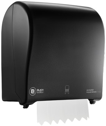Handdoekroldispenser BlackSatino PT50 zwart 1 Stuk