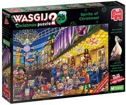 Puzzel Wasgij Christmas 20 - De Geesten 2x1000st 1 Stuk
