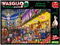 Puzzel Wasgij Christmas 20 - De Geesten 2x1000st 1 Stuk-3
