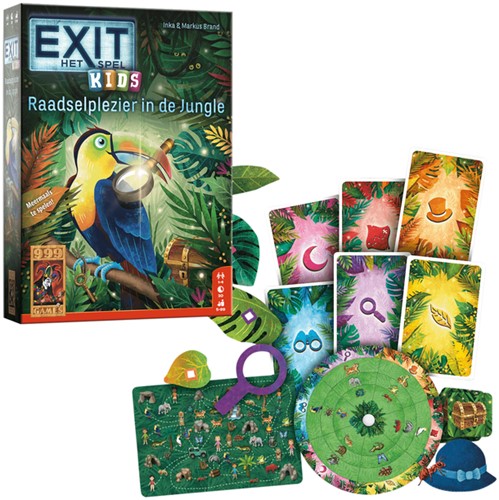Spel EXIT Kids Raadselplezier in de jungle 1 Stuk-3