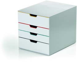 Ladenbox Durable Varicolor 4 laden mix kleur 1 Stuk