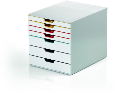 Ladenbox Durable Varicolor 7 laden mix kleur 1 Stuk