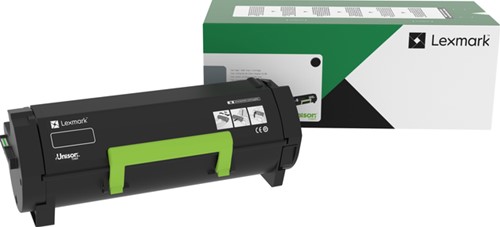 Tonercartridge Lexmark 66S2H00 prebate zwart 1 Stuk