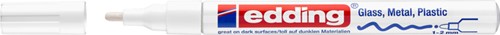 Paintmarker edding 751 oliebasis 1-2mm crea wit 1 Stuk