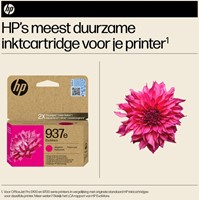 Inktcartridge HP 4S6W7NE 937E Evomore rood 1 Stuk-1