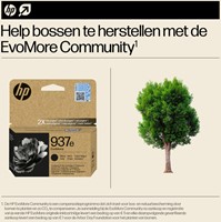 Inktcartridge HP 4S6W9NE 937E Evomore zwart 1 Stuk-3