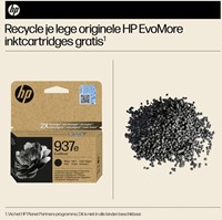 Inktcartridge HP 4S6W9NE 937E Evomore zwart 1 Stuk-2