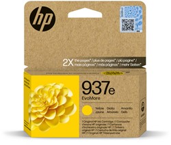 Inktcartridge HP 4S6W8NE 937E Evomore geel 1 Stuk