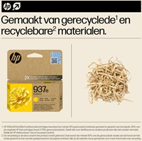 Inktcartridge HP 4S6W8NE 937E Evomore geel 1 Stuk-2