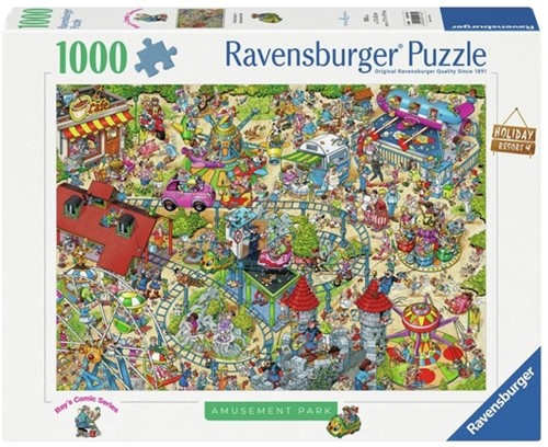 Puzzel Ray Comic 4 The  Amusement Park 1000st 1 Stuk