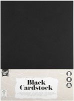 Hobbykarton CraftID A4 220gr zwart 10 vel 10 Vel