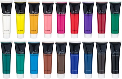 Acrylverf Nassau fine art doos a 18 tubes a 36ml 18 Tube-3
