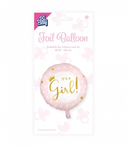 Paperdreams Foil balloon - It's a girl! 1 Stuk-2