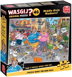 Wasgij Original 46 - Middle Aisle Madness 1000 st 1 Stuk
