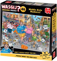 Wasgij Original 46 - Middle Aisle Madness 1000 st 1 Stuk-2