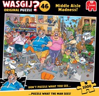 Wasgij Original 46 - Middle Aisle Madness 1000 st 1 Stuk-3
