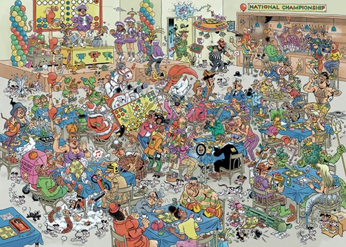 JvH NK Mens Erger Je Niet 1000 st 1 Stuk-1