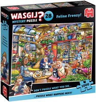 Wasgij Mystery 28 - Feline Frenzy! 1000 st 1 Stuk