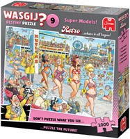 Wasgij Retro Destiny 9 - Super Models! 1000 st 1 Stuk-2