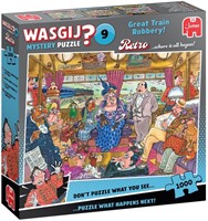 Wasgij Mystery 9 - The Great Train Robbery 1000 st 1 Stuk