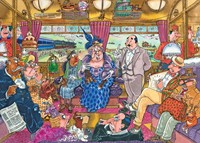 Wasgij Mystery 9 - The Great Train Robbery 1000 st 1 Stuk-1