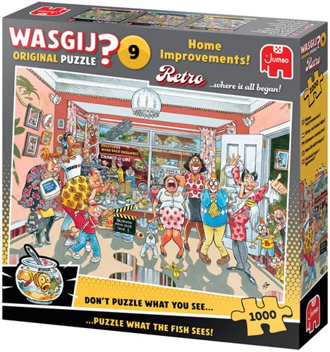 Wasgij Retro Original 9 Home Improvements 1000 st-2