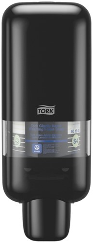 Zeepdispenser Tork S4 Elevation 1000ml zwart 1 Stuk