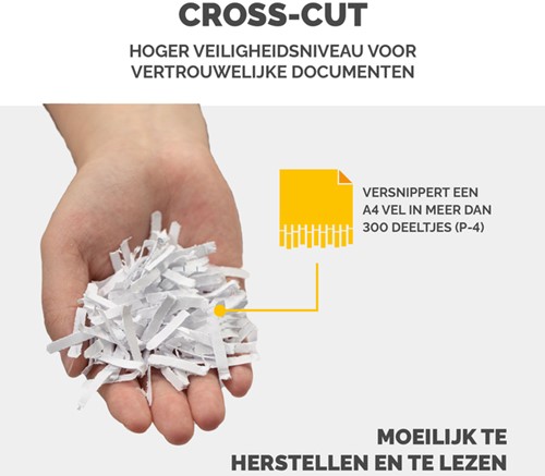 Papiervernietiger Fellowes 15C 4x40mm wit 1 Stuk-3