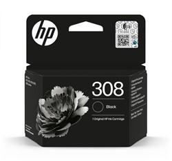 Inktcartridge HP 7FP21UE 308 zwart 1 Stuk