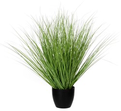 Kunstplant Mica Gras in plastic pot 1 Stuk