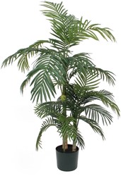 Kunstplant Mica Areca palm in plastic pot 1 Stuk