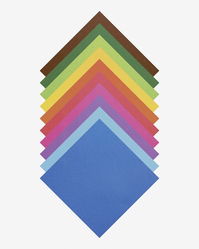 Origami papier Folia 20x20cm tr 42gr 500vel 10kl 500 Vel-2