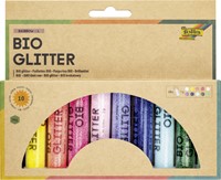 Glitterpoeder Bio Folia Rainbow 7gr 10 kleuren 10 Tube