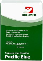 Luchtverfrisser Dreumex Gold Fresh Pacific Blue 15 Stuk