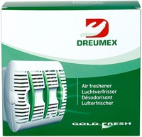 Luchtverfrisserdispenser Dreumex Gold Fresh wit 1 Stuk
