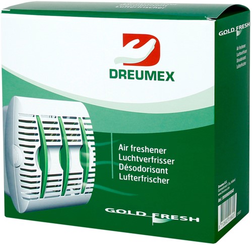 Luchtverfrisserdispenser Dreumex Gold Fresh wit 1 Stuk-3