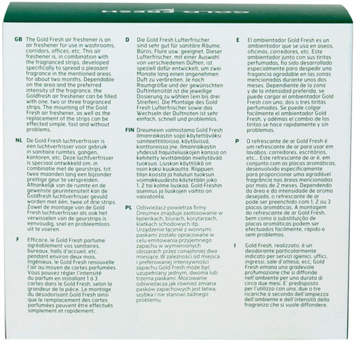 Luchtverfrisserdispenser Dreumex Gold Fresh wit 1 Stuk-1