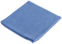 Microvezeldoek prof 40x40cm blauw 10 Stuk